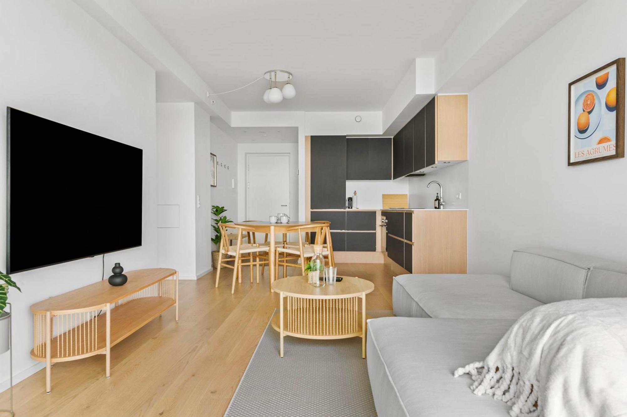Ferienwohnung Endless Ocean Views With Private Balcony Århus Exterior foto