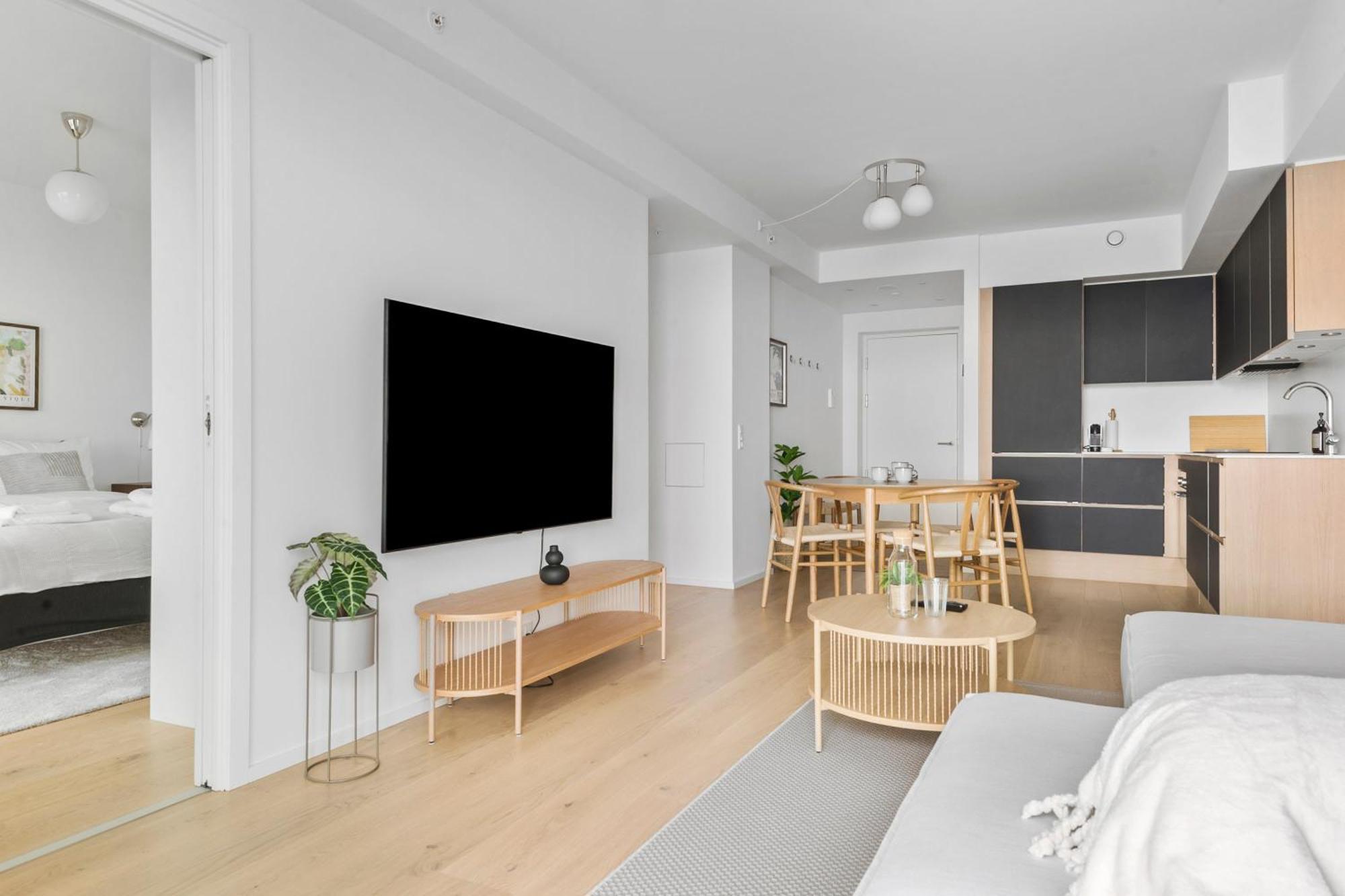 Ferienwohnung Endless Ocean Views With Private Balcony Århus Exterior foto